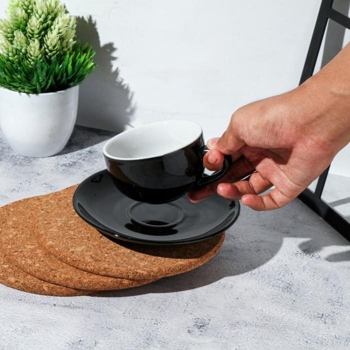 [Expert] BRESCIA Coffee Cup I Cappucino Cup Porcelain I Cangkir Kopi Susu