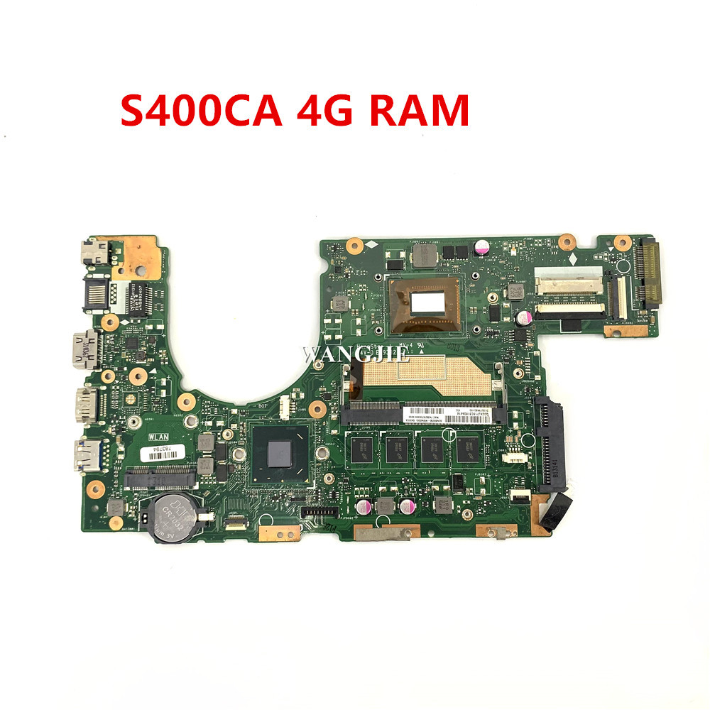 S400CA Laptop Motherboard For ASUS S400CA S400C  S400 SR0N8 i5-3317u Mainboard REV:3.1 Core SR0N9