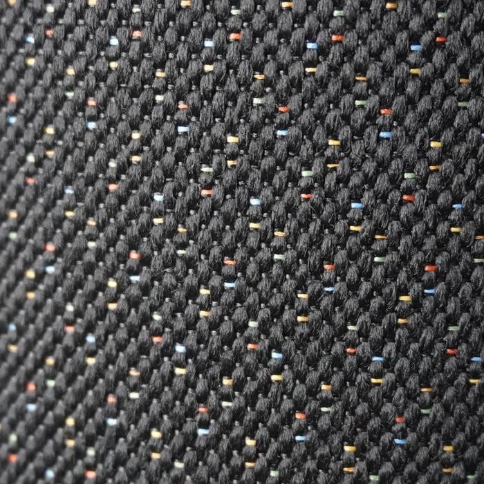 Ready Kain Jok Mobil Motif Hitam Bintik Recaro Tebal Original