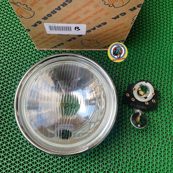 Terlaris Headlamp Sprint Bagol Ori Siem Grabor Italy Include Fitting Lampu