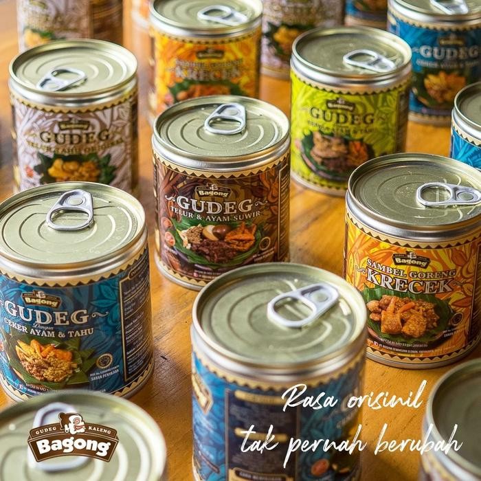 

SIAPKIRIM Gudeg Bagong 300 gram Kaleng Makanan Khas Yogyakarta Dengan Resep Asli READY STOCK