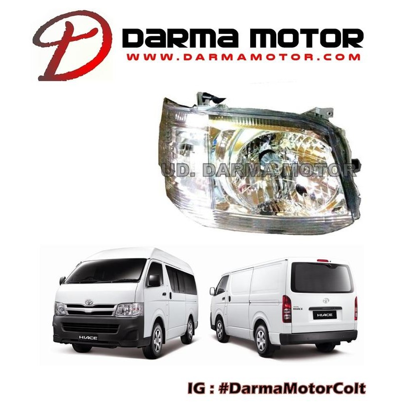 Terlaris Lampu Depan Toyota Hiace 2004 (Headlamp)
