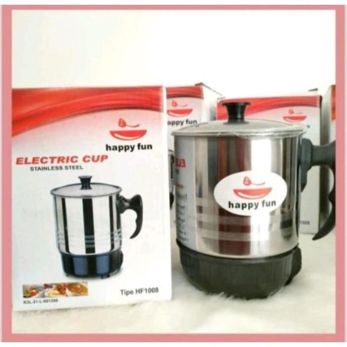 [AP] mug elektrik happy fun/teko listrik happy fun masih ready