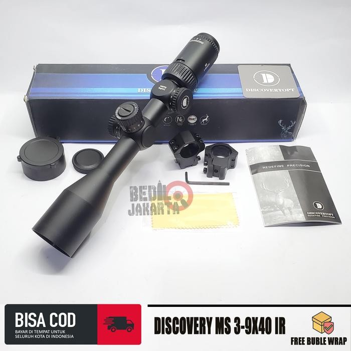 Teleskop Discovery 3-9x40IRAC MS Discovery Tube 25 Tahan Getar Terbaru
