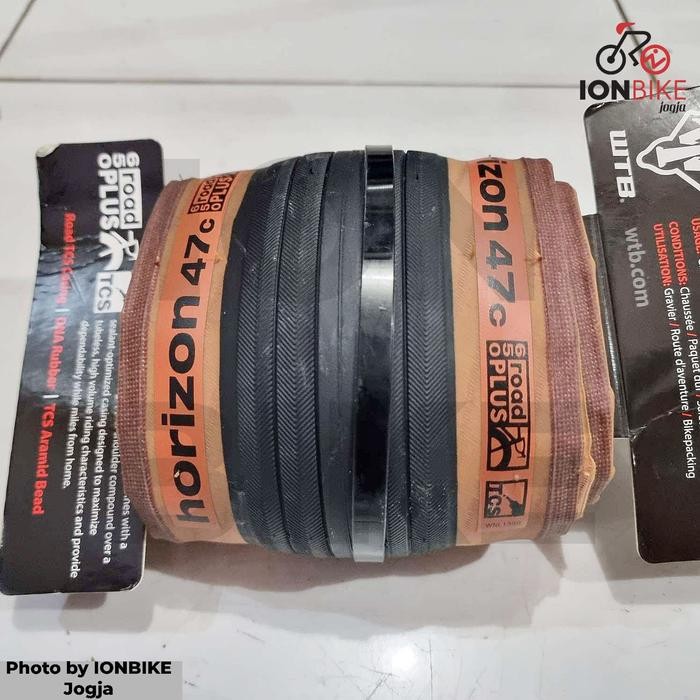 Ban Luar Wtb Horizon 650Bx47 Tan Wall Kevlar 650B X 47 47C C 27.5 Sepeda Mtb Gravel Hybrid Slick