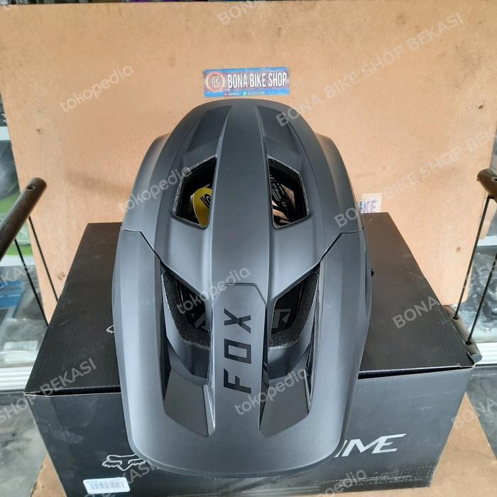 Helm Sepeda Fox Mainframe Black Black - Helmet
