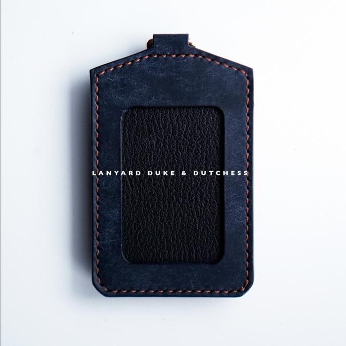 

Whitehouse Lanyard - Badalassi Carlo Italian Leather - Pueblo Navy