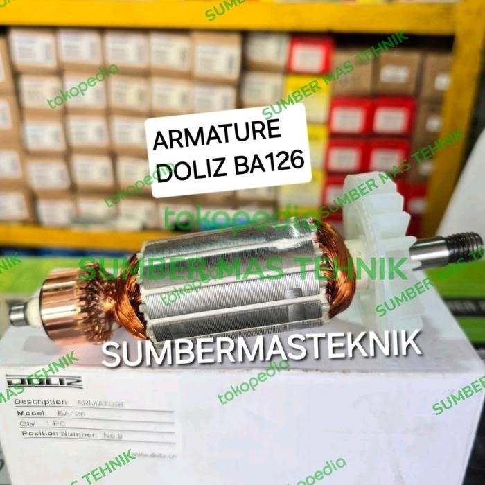 Terbaik Angker Ba126 Doliz Armature Ba 126 Rotor Mesin Serut Kayu Ba126 Doliz