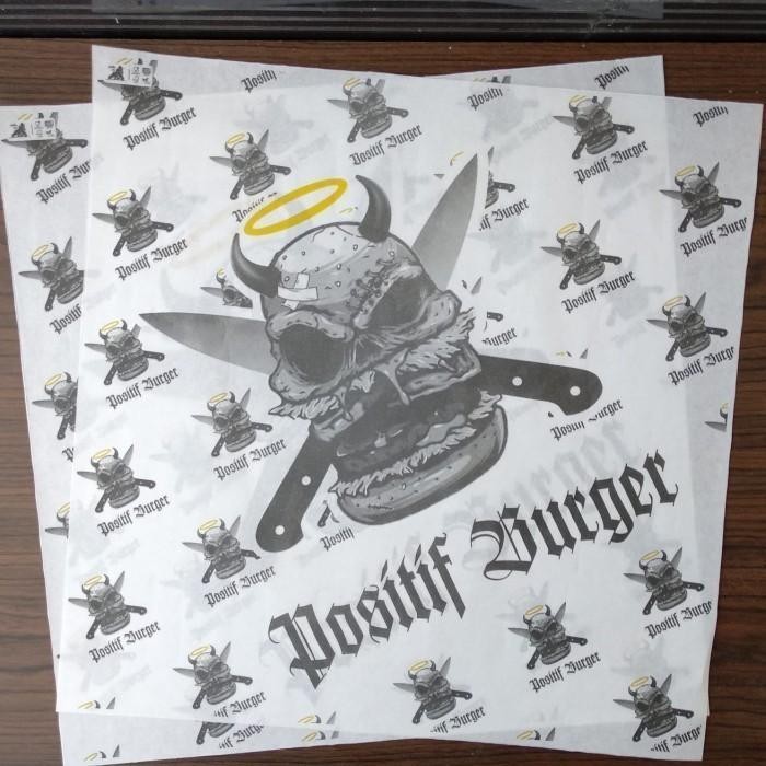 

CUSTOM Kertas Roti 19 x 26 cm 1 Warna Kertas Bungkus Paperwrap