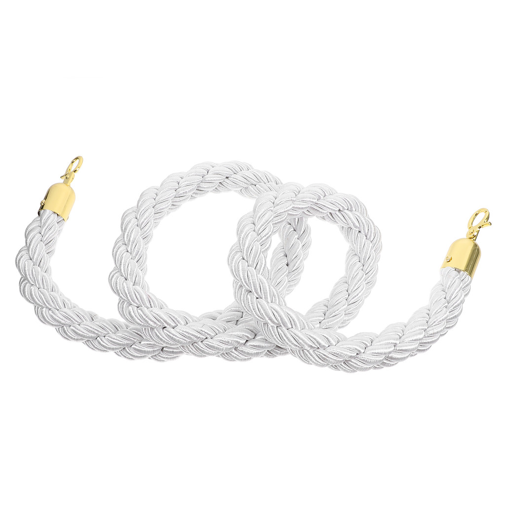 

Stainless Steel Guardrail Stanchion Post Rope Braided Safety Barrier Railing Party Decoration