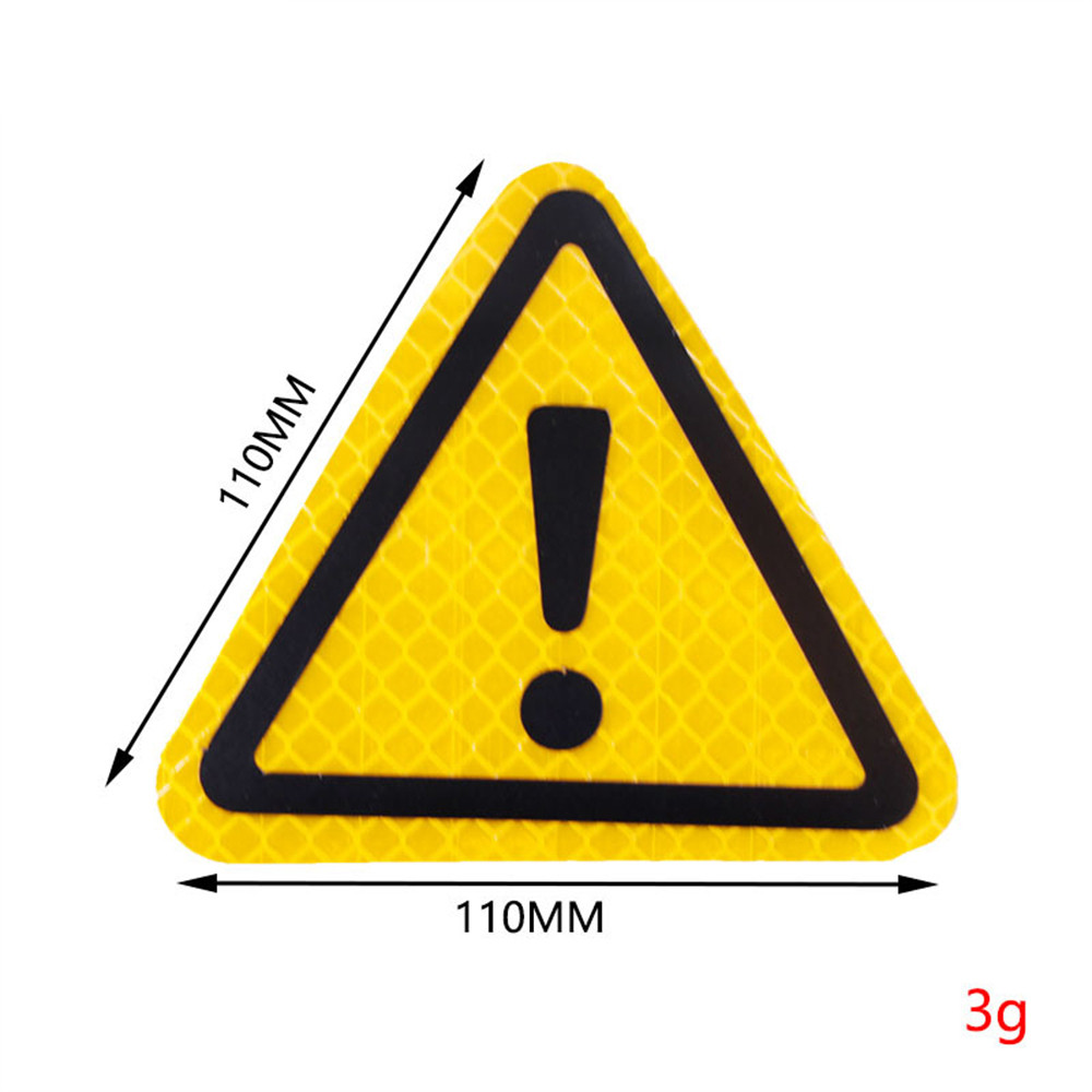 

High quality 5/Pcs Warning Signs Stickers Logo Security Safety Labels Water Oil-Proof Warning Tags