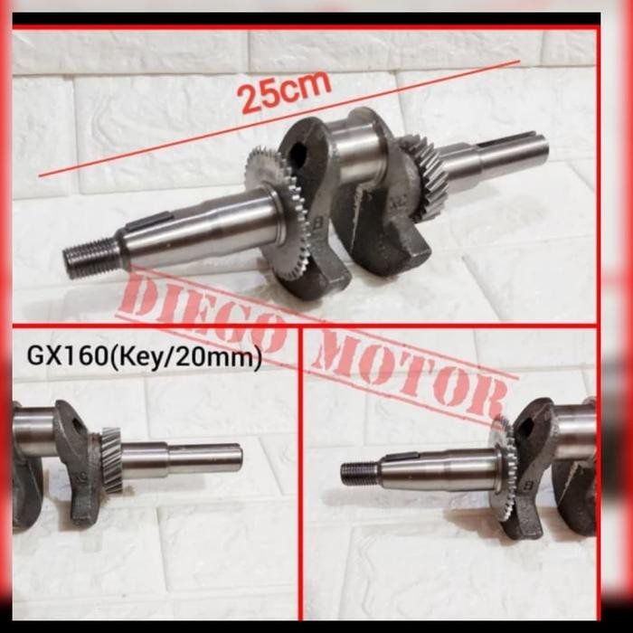 GX160 CRANK SHAFT KRUK AS *