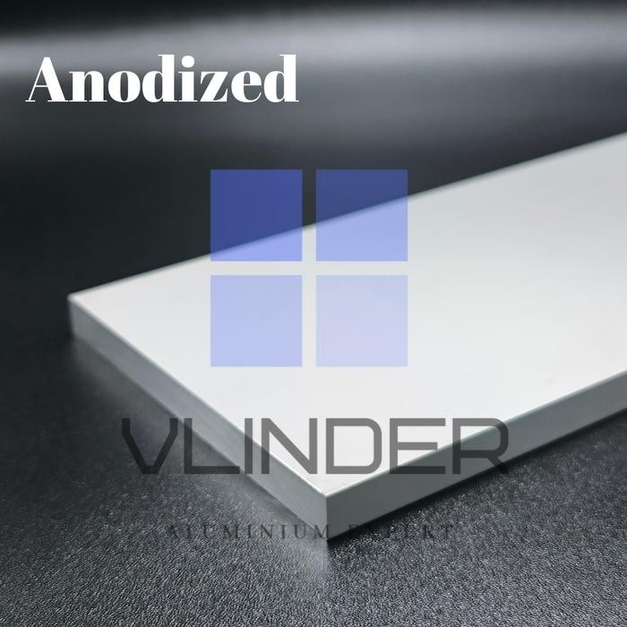 Plat Aluminium Strip 100 mm x 9.5 mm *