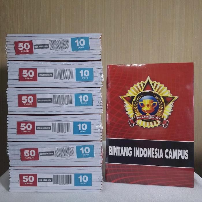 

Buku Tulis Campus Isi 50 Lembar Harga Per Pack ( Isi 10Pcs)
