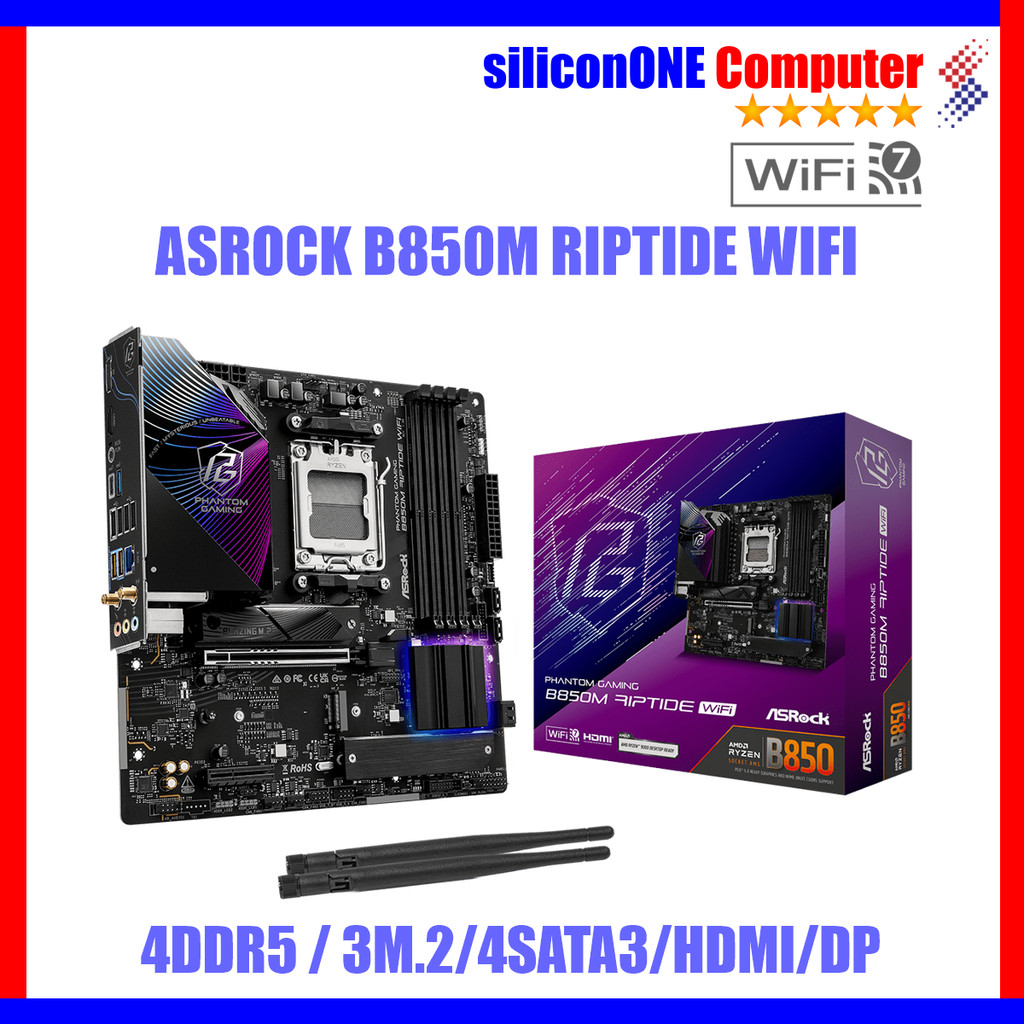 ASROCK B850M RIPTIDE WIFI