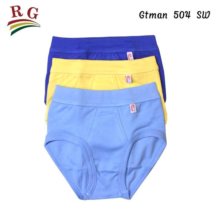 Celana Dalam Anak Laki-laki GTMAN Kids GT 504 BW 1 Pcs Katun
