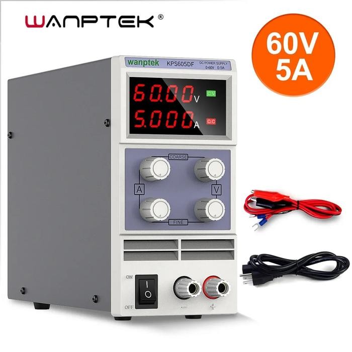 Laboratory Stabilizer DC Power Supply Adjustable 60V 5A Voltage