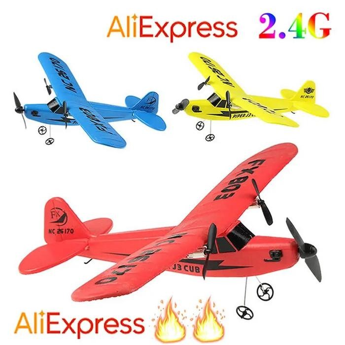 RC Electric Airplane Remote Control Plane RTF Kit EPP Foam 2.4G