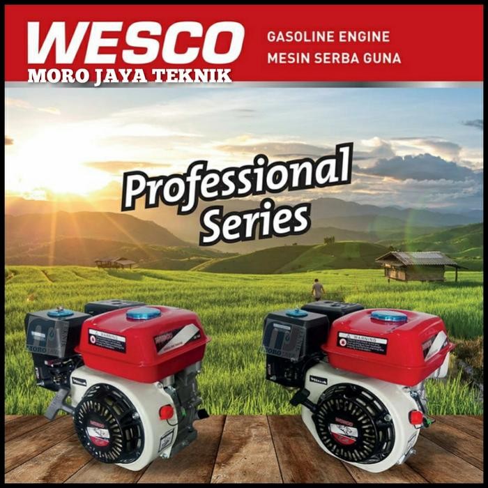 Paling Murah Mesin Penggerak 6,5Hp Engine Wesco Gx-200 Bensin Mesin Serbaguna 6,5Pk