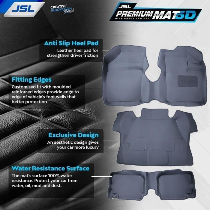Promo All New Rush Terios Karpet Mobil 5D Jsl Mat Model Carbon Ready