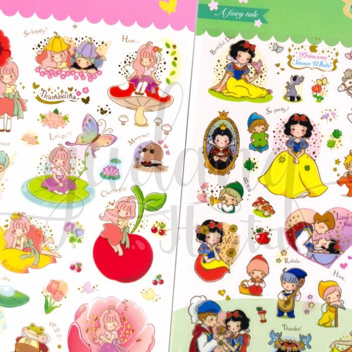 

Stiker Korea Fairy Tale Sticker Lucu Banyak Motif DIY GH 303032