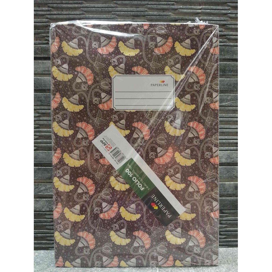 

Buku Hardcover Folio Paperline 100