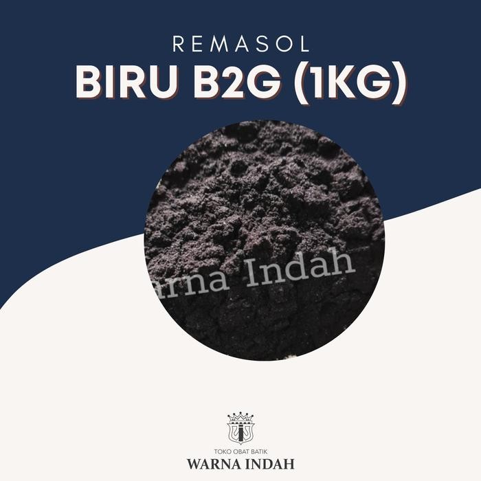 

PEWARNA BATIK / PEWARNA TEKSTIL REMASOL B2G (BIRU ) 1KG