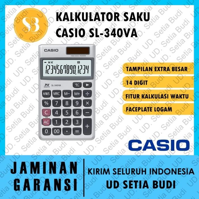 

Kalkulator CASIO SL-340VA