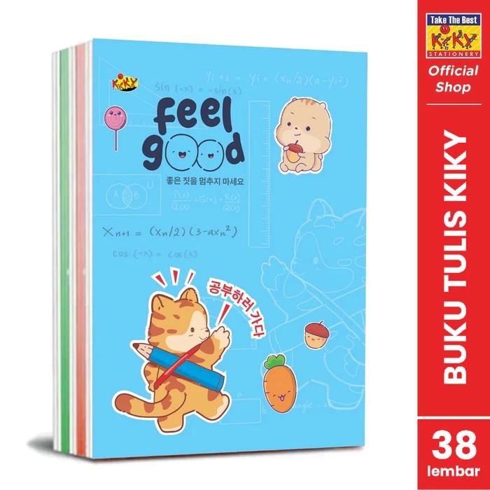 

PACK BUKU TULIS 38 KIKY / BT KIKY POLOS 38 LEMBAR ( 10 BUKU TULIS )
