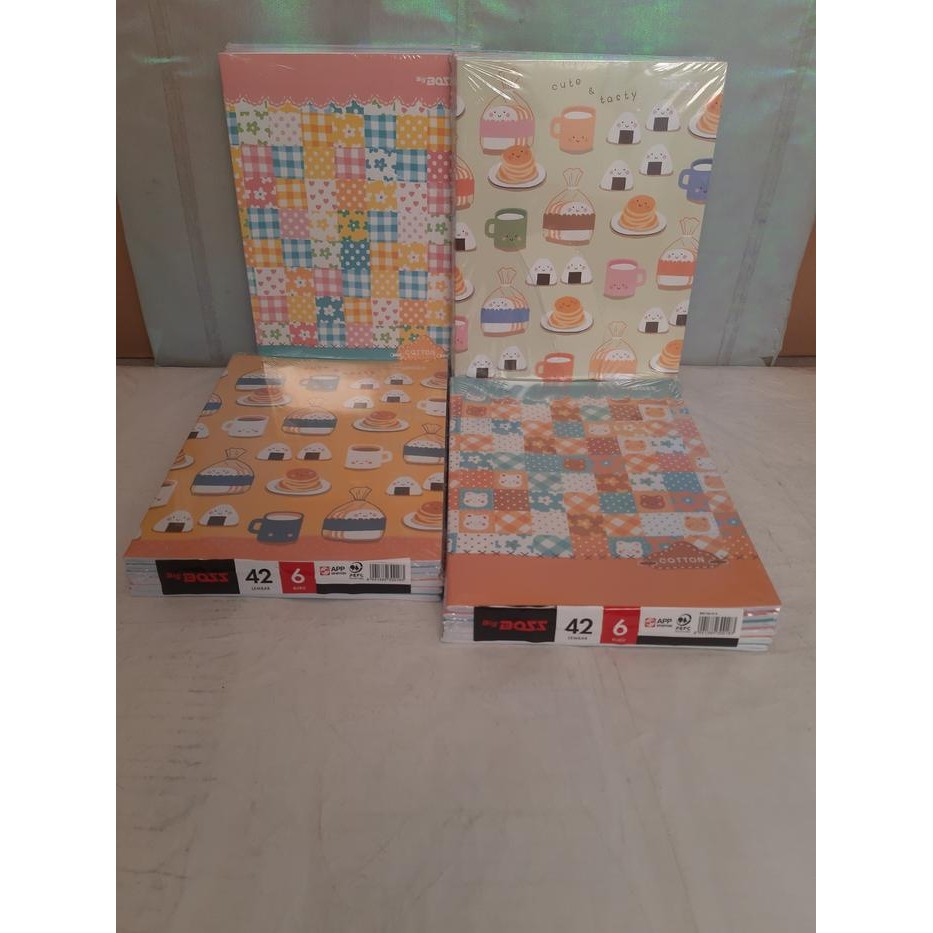 

Buku Tulis Sidu Big BOSS 1 Pack(6 buku) isi 42 Lembar-Sidu