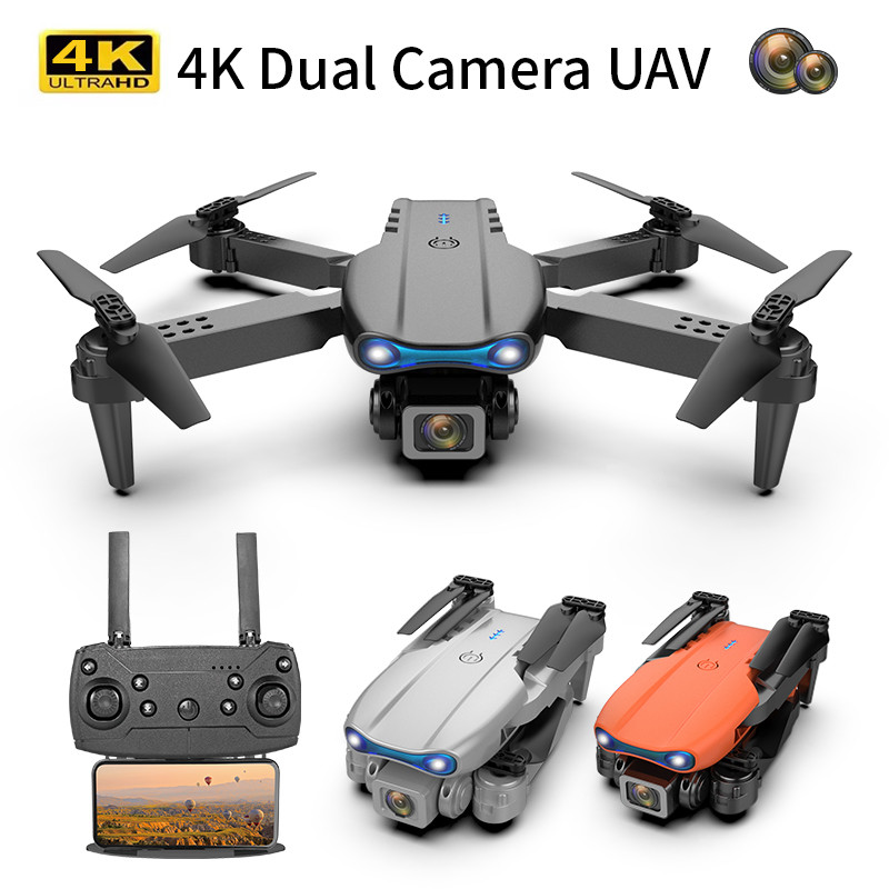 IMPORT K3 E99 Pro RC Drone K3 Professional Quadcopter WiFi FPV Mini Drones RC Helicopters 4K Dual