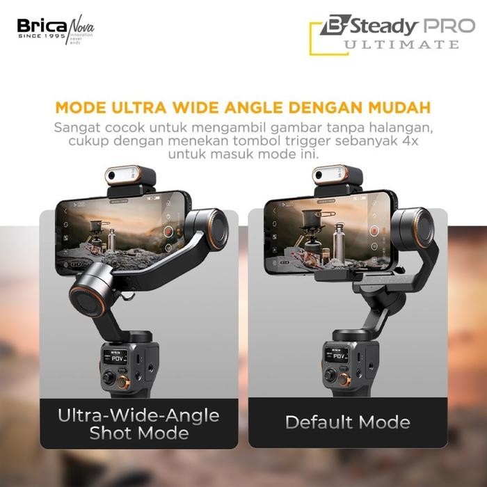 Brica B-Steady PRO ULTIMATE - 3 Axis Gimbal Brica Steady Pro Ultimate