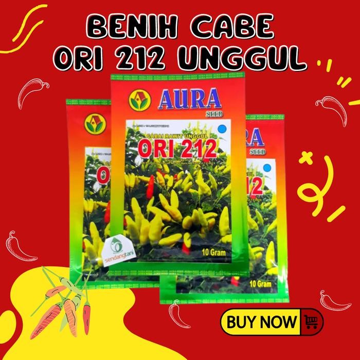 Benih Cabai Rawit Unggul Bibit Benih Cabe Rawit Unggul ORI 212 Aura
