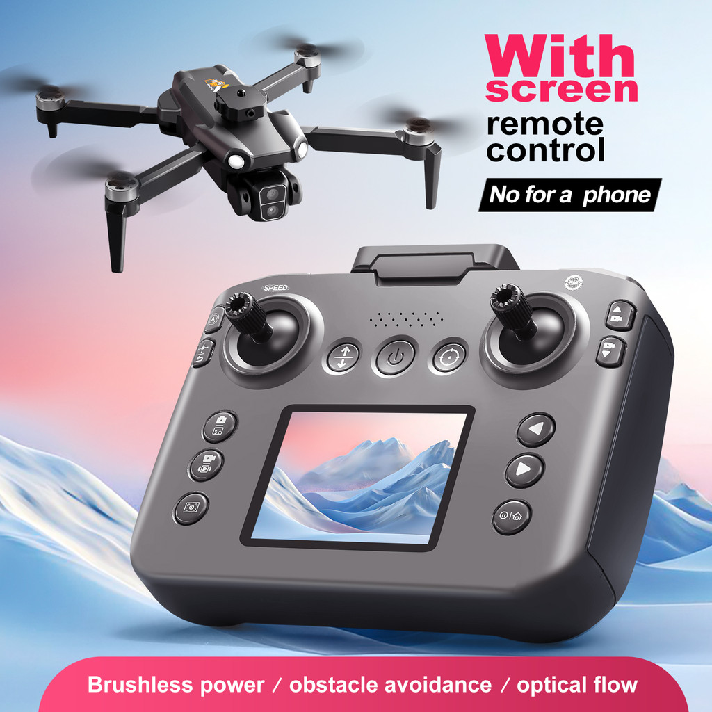 IMPORT Professional Foldable 8K Drone FPV Drone with 4K Camera Obstacle Avoidance RC Quadcopte