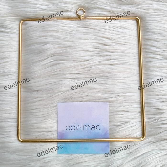 Ring Kawat / Besi Macrame Dekor Gantungan Karangan Bunga DIY Flower Handmade Decoration