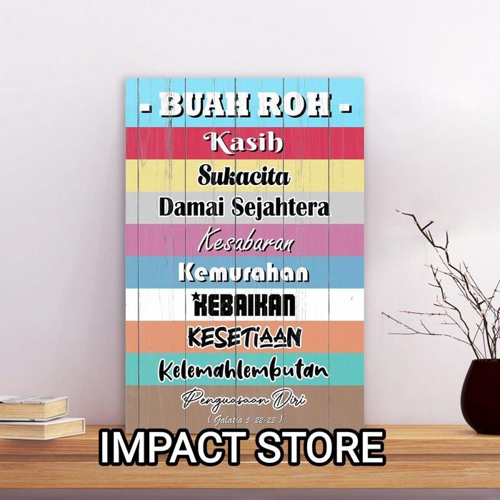 Hiasan Dinding Buah Roh