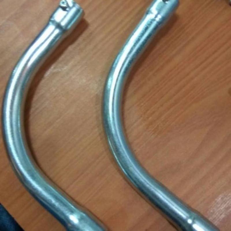 Elbow pipa Galvanis tanpa drat tipe E39
