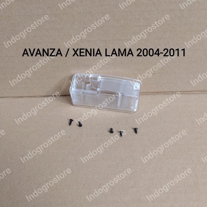 Rumah Lampu Plat Dudukan Kamera Parkir Mundur Mobil Avanza Xenia Lama 2005 2006 2007 2008 2009 2010