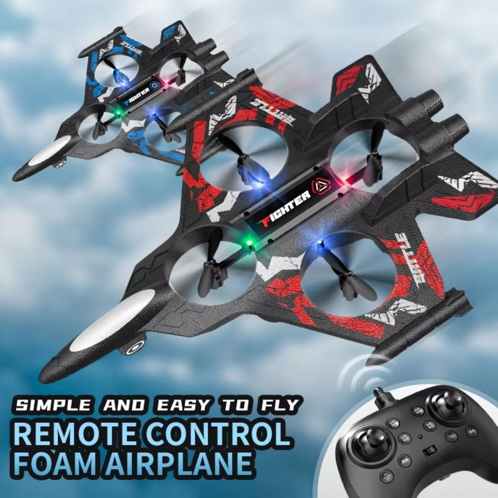 IMPORT EPP Foam Remote Control Foam Fighter Gravity Sensing RC Drones Four Motor Helicopter Toy