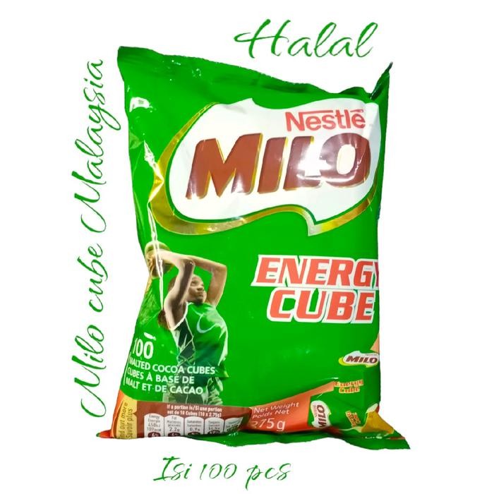

New MILO CUBE ISI 100 PCS NESTLE