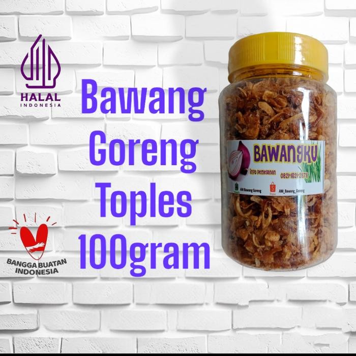 

New Bawang goreng kemasan toples