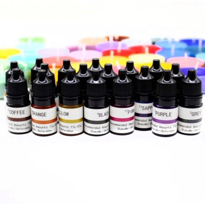 

New Candle Dye Liquid Pewarna Lilin Cair Pewarna Resin Pewarna Oil Based 2