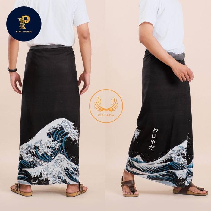 (Allthebest) sarung tretan muslim original katun premium motif one piece cyberpunk Nyaman Dewasa