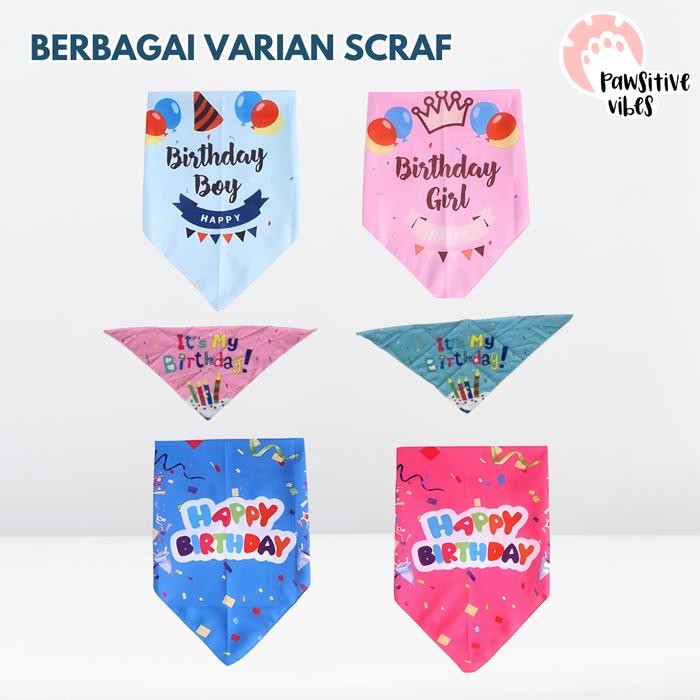 Topi Ulang Tahun Anjing Kucing - Topi Ulang Tahun Anjing - Banner