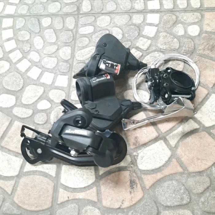RD FD DAN SHIFTER 9 speed MICROSHIFT sparepart sepeda termurah