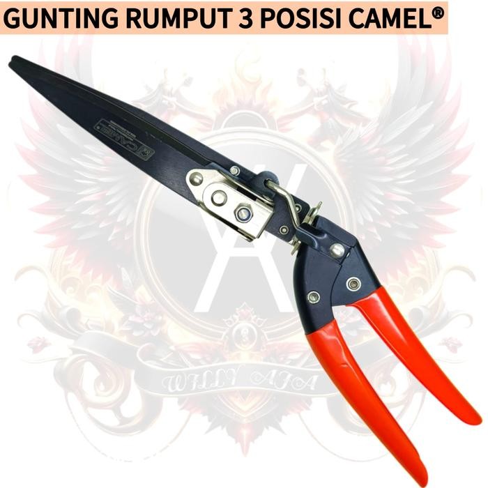 Gunting Rumput Sabotan 3 Posisi Camel - Gunting Rumput Dahan - Gunting Taman