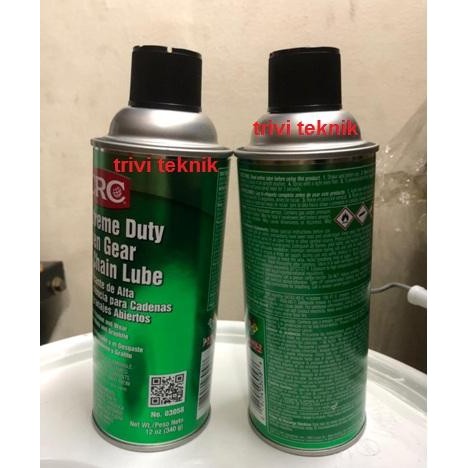 Extreme Duty Open Gear Chain Lube Crc 03058, Gemuk Stempet 3058