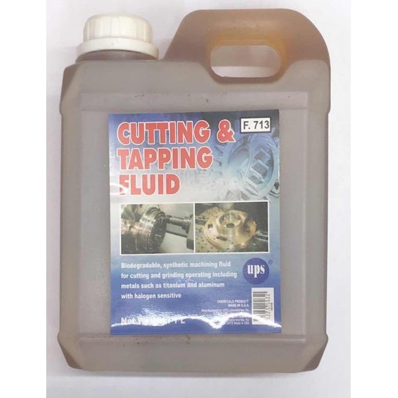 Ups F 713 Cutting Tapping Fluid,Per Liter Oli Dromus Bromus Collant
