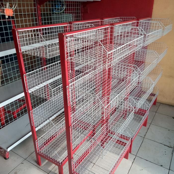 rak ciki warung 4 susun