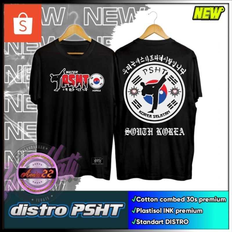 Ori KAOS PSHT 24S KOREA - KAOS PSHT TERBARU PANJANG